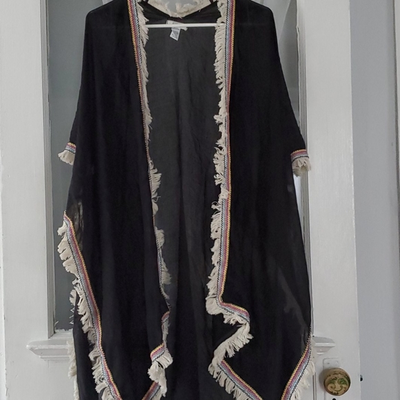 Mudd Fringe Cardigan - Picture 4 of 9